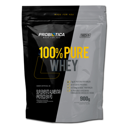 100% Pure Whey Protein Concentrado (Refil 900g) - Probiotica