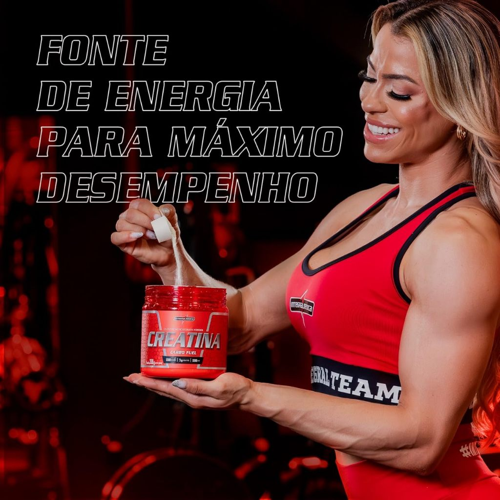 Kit Coqueteleira 600ml + Nutri Whey Pote 900g + Creatina Carbo Fuel 300g - Integral Médica