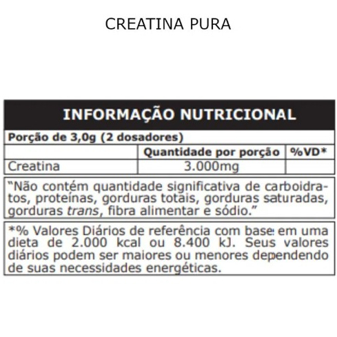 Creatina 300g Probiotica Monohidratada 100% Pura Pote