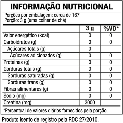 Creatina Refil 500g Blackskull